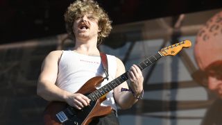 NAPA, CALIFORNIA - MAY 23: Jakob Nowell of Sublime performs during the 2025 Bottle Rock Napa Valley festival at Napa Valley Expo on May 23, 2025 in Napa, California. (Photo by Tim Mosenfelder/FilmMagic)