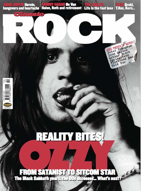 The cover of Classic Rock 63, featuring Ozzy Osbourne