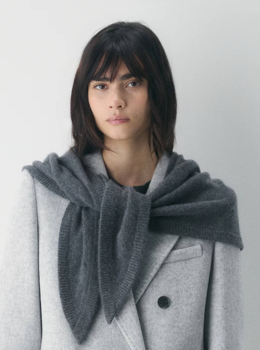 Aritzia, Cashmere Medium Triangle Scarf