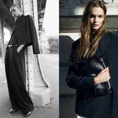 models holding bags