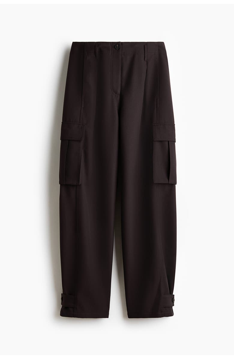 barrel-leg cargo trousers