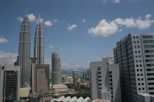 The skyline of Kuala Lumpur