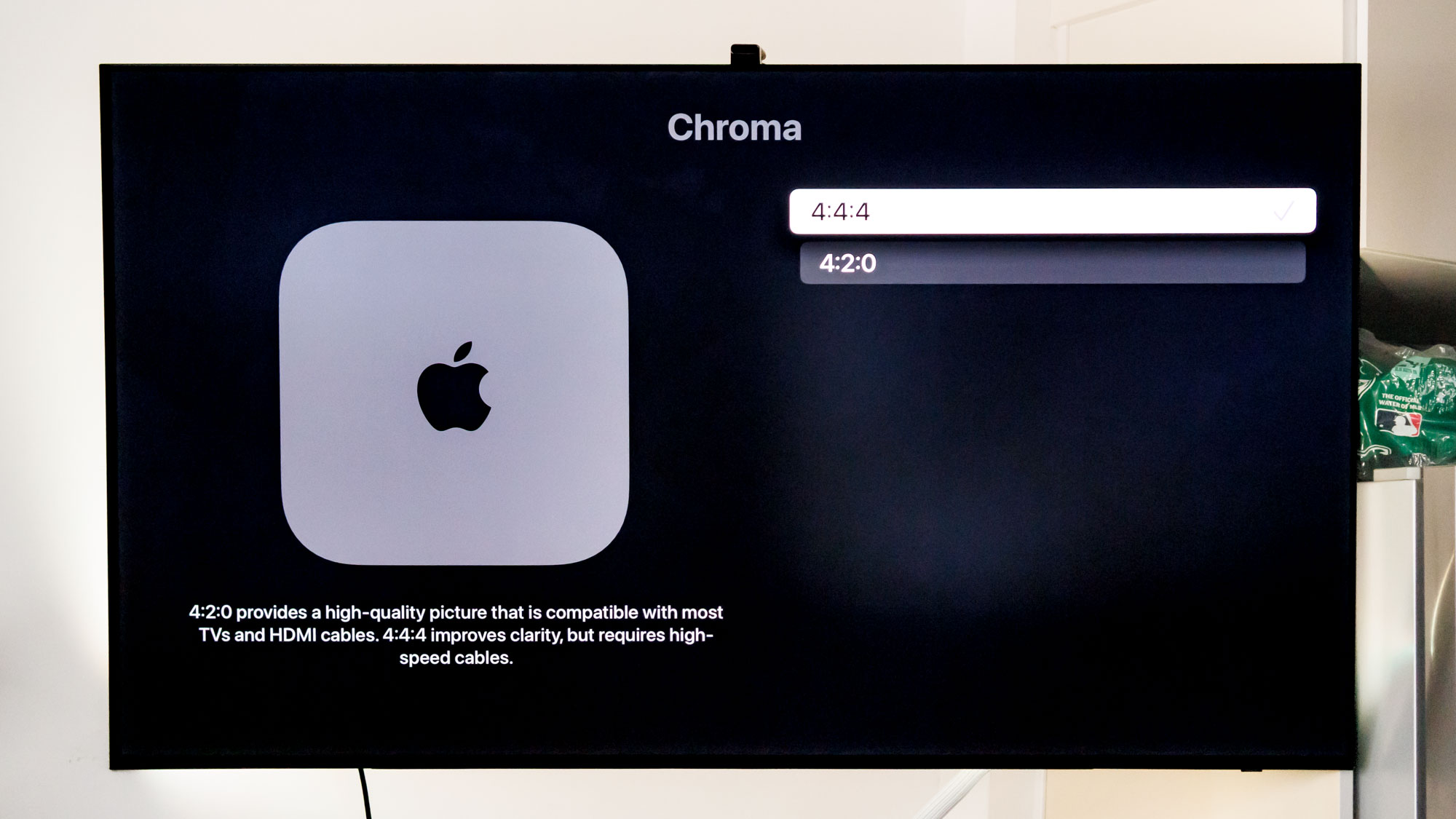 Apple TV 4K settings