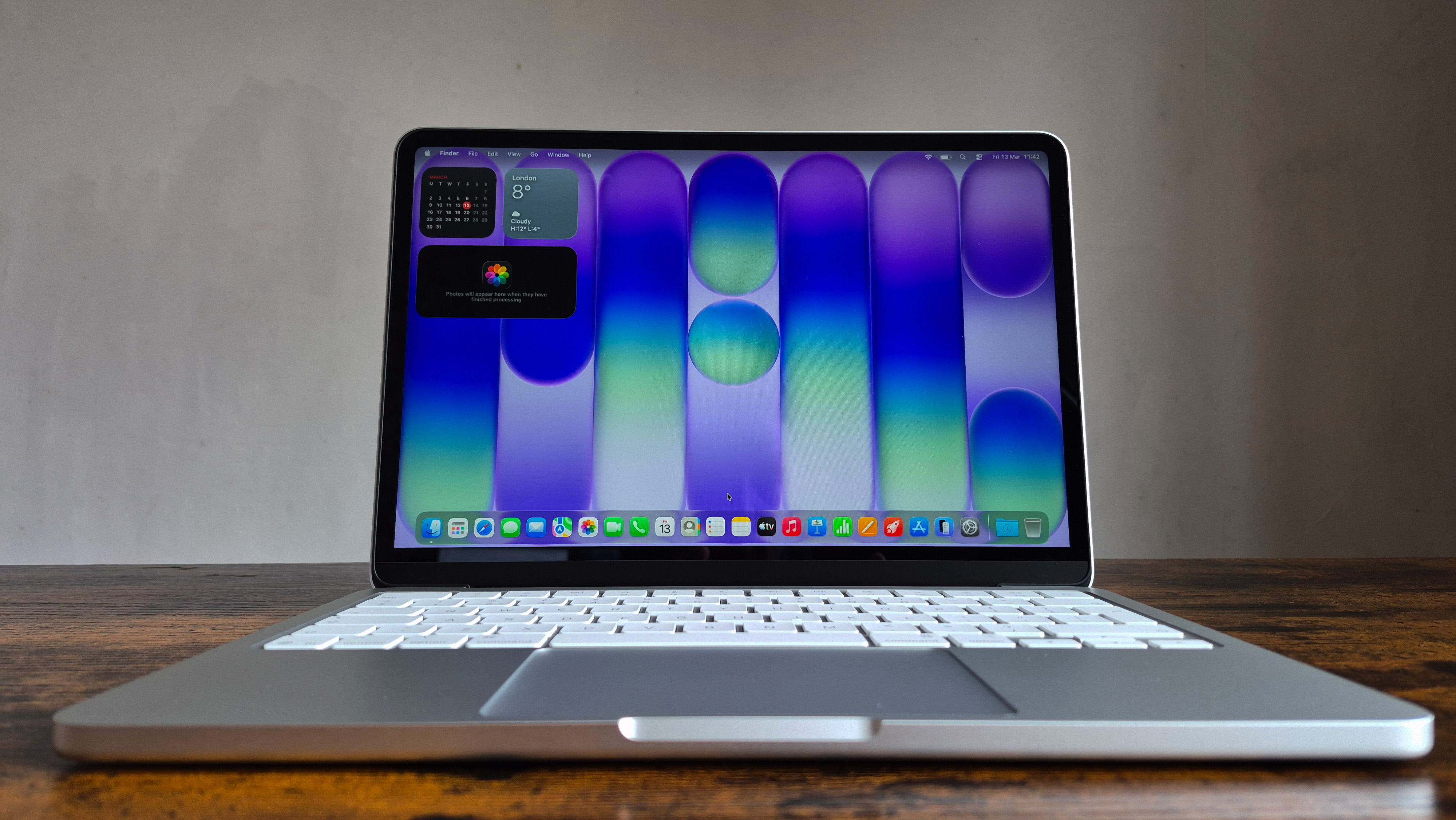 The Apple MacBook Neo on a desk