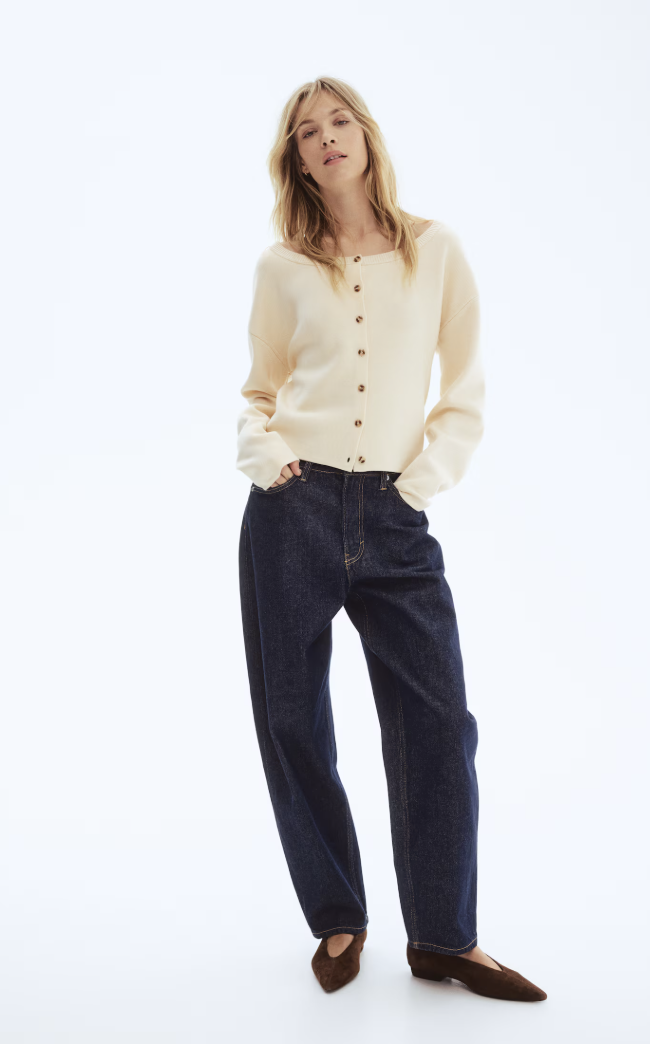 H&amp;amp;M, Off-The-Shoulder Cardigan