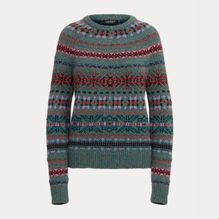 Ralph Lauren Fair Isle Wool-Blend Sweater