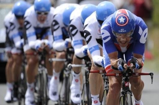 Garmin-Cervelo at full flight
