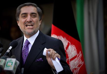Afghan presidential candidates agree to power sharing deal