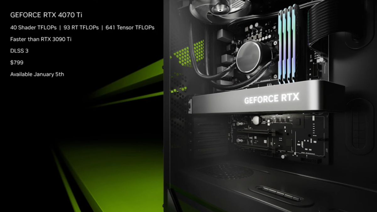 Nvidia RTX 4070 Ti benchmarks