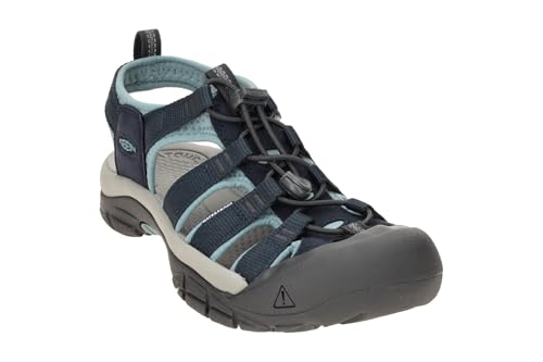Keen Women's Newport H2 Closed Toe Water Sandals, Navy/magnet, 5.5