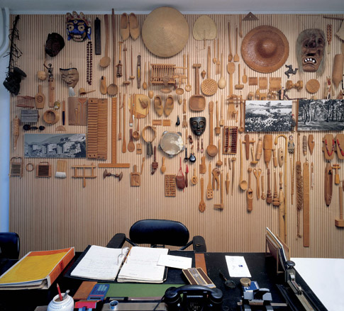 African travel objects and memorabilia