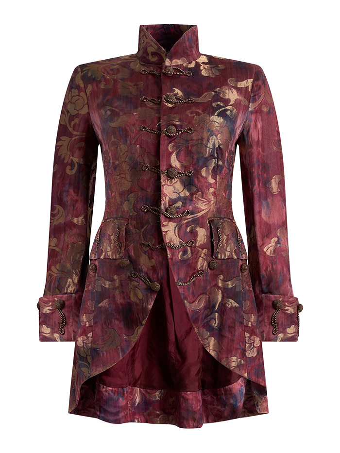 Ralph Lauren, Helena Patterned Fil Coup&amp;eacute; Jacket