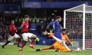 Chelsea's FA Cup defeat to Manchester United on Monday night was the first of three matches in seven days for the Blues