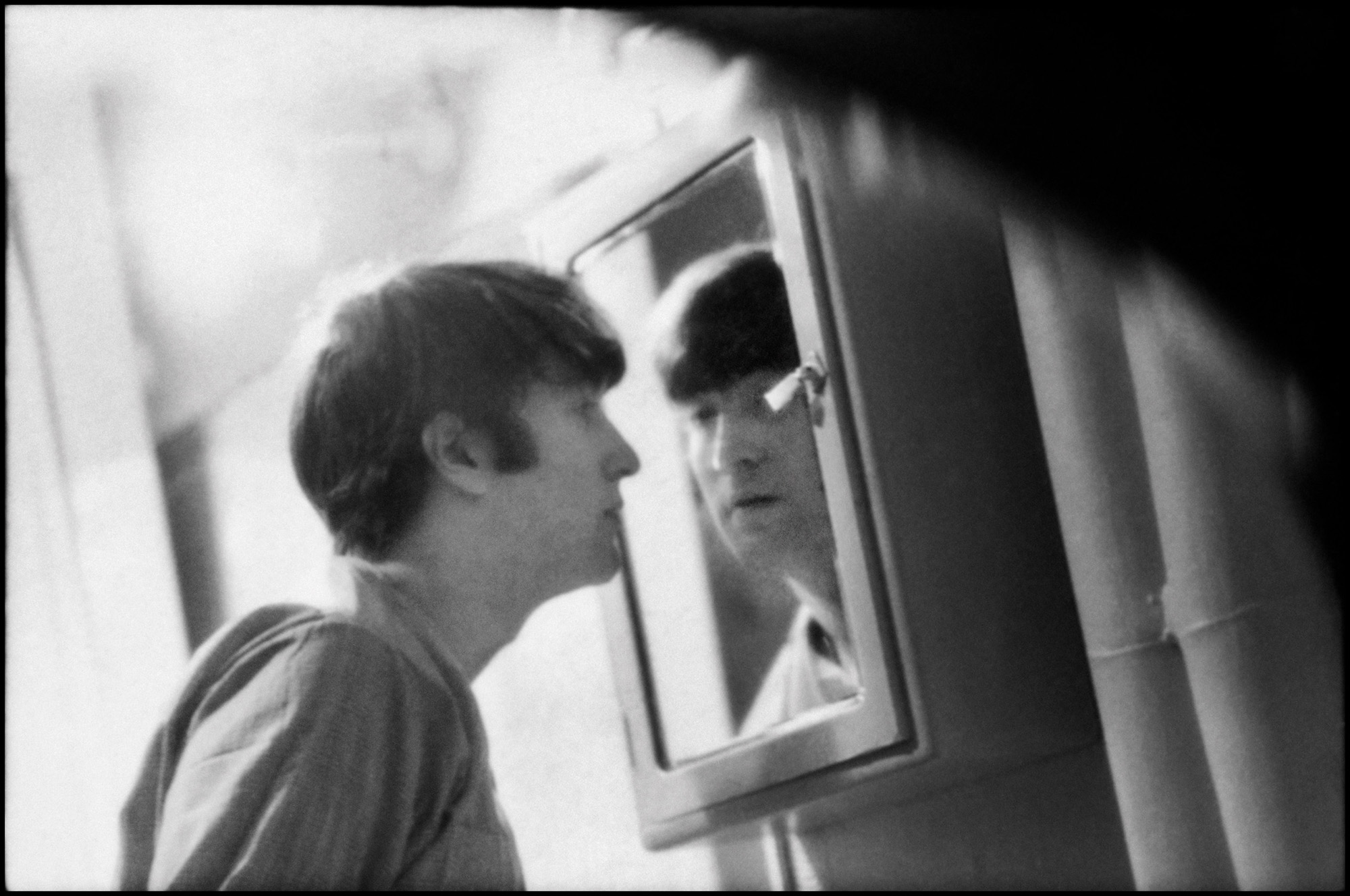 John backstage at the London Palladium, 12 January 1964