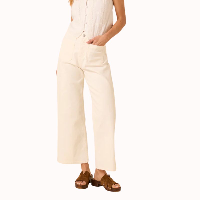 Image of white jeans