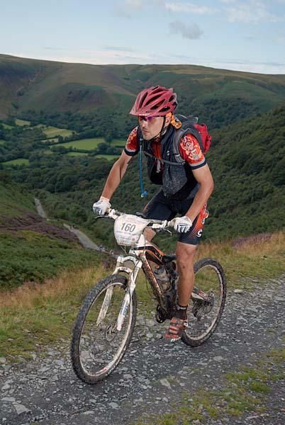 Riders could see just how far they'd come.