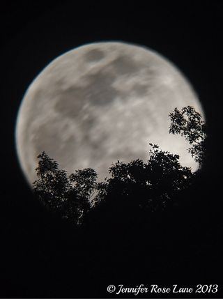 Supermoon from West Virginia