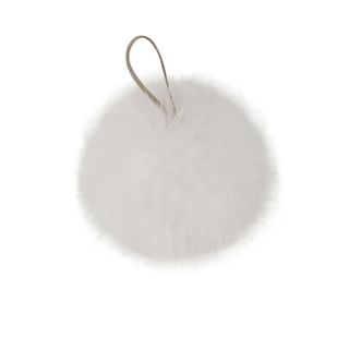 white feather bauble