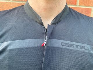 Castelli Unlimited jersey top of zip