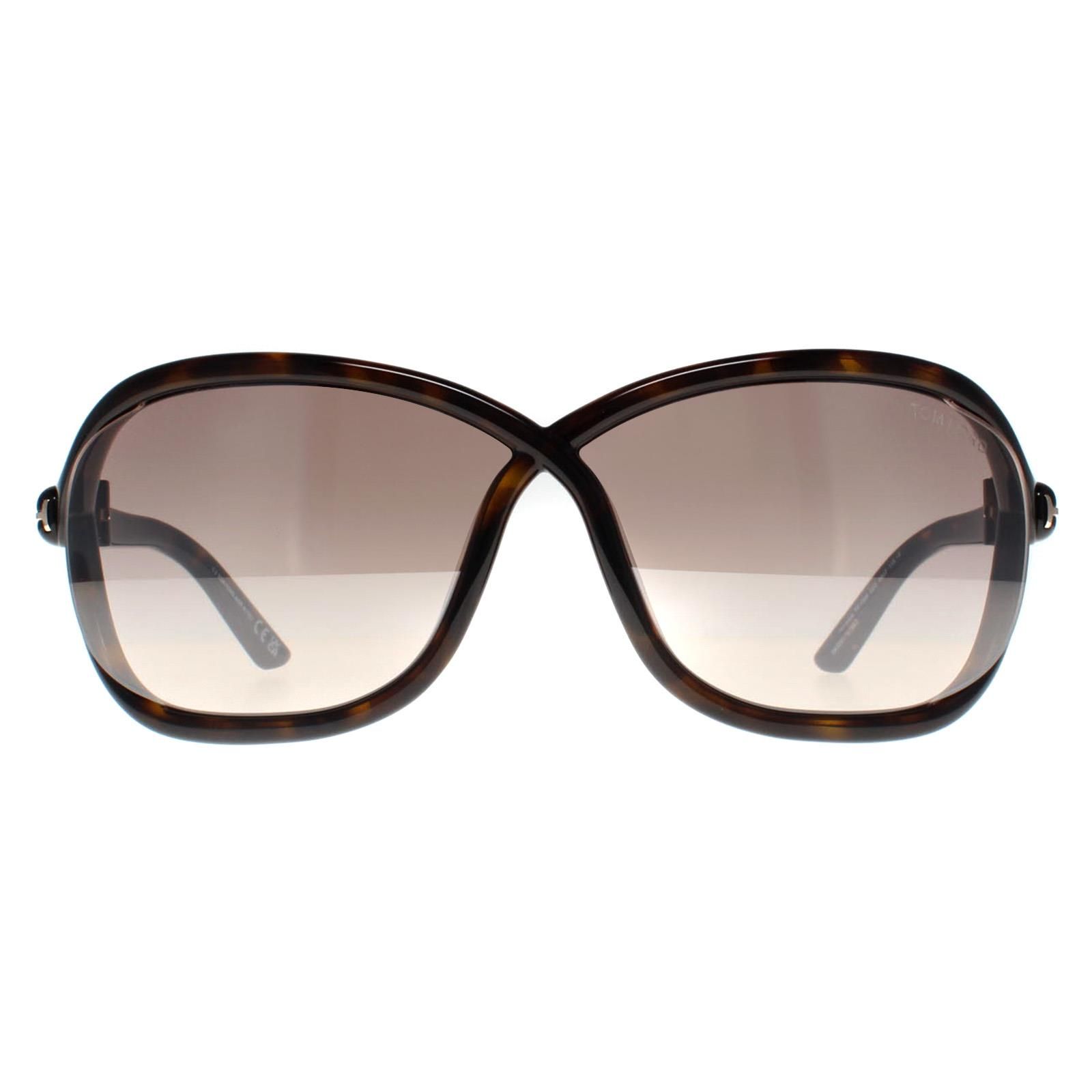 Butterfly Dark Havana Brown Mirror Fernanda Ft1069