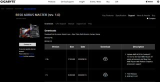 Gigabyte Firmware With Ryzen 4000 Support