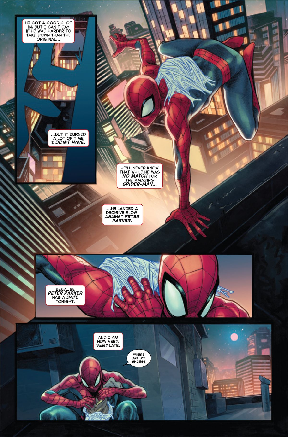 Amazing Spider-Man #55 interior pages