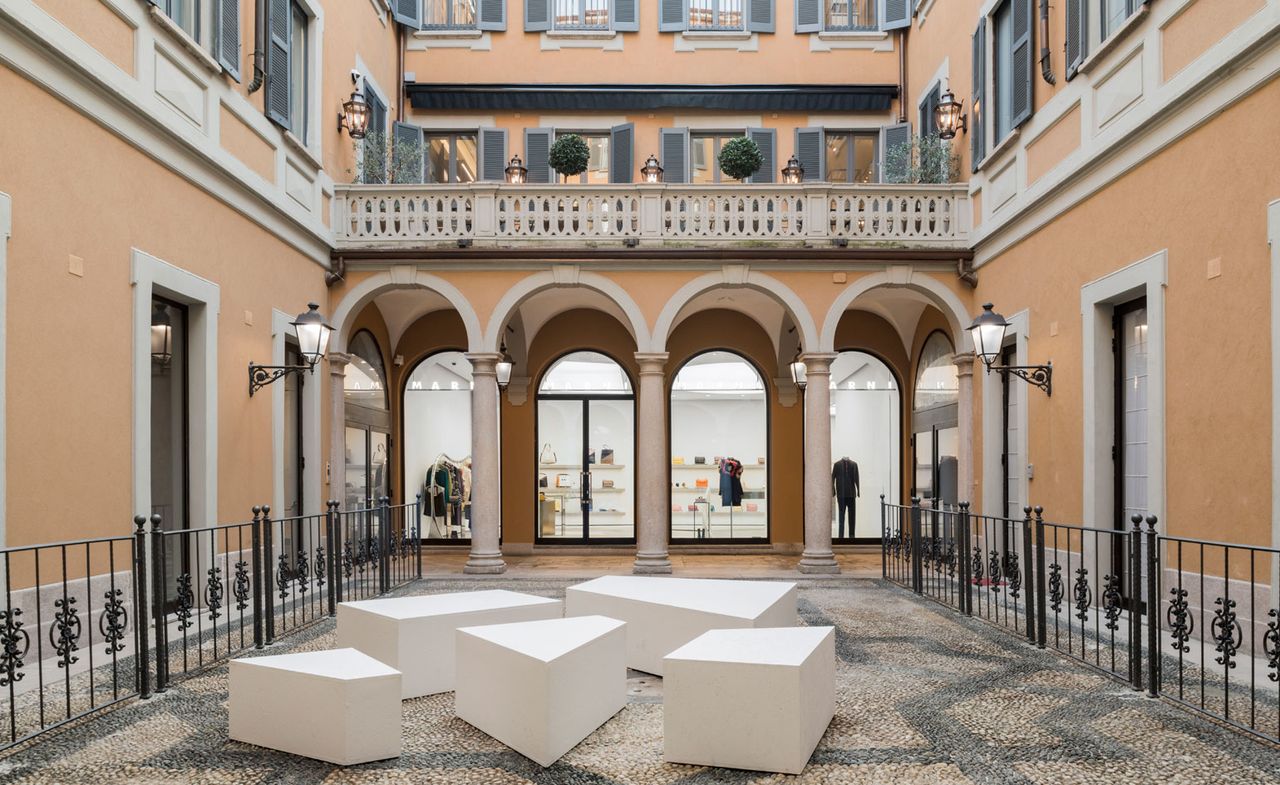 A new flagship store in Milan&#039;s opulent via Montenapoleone