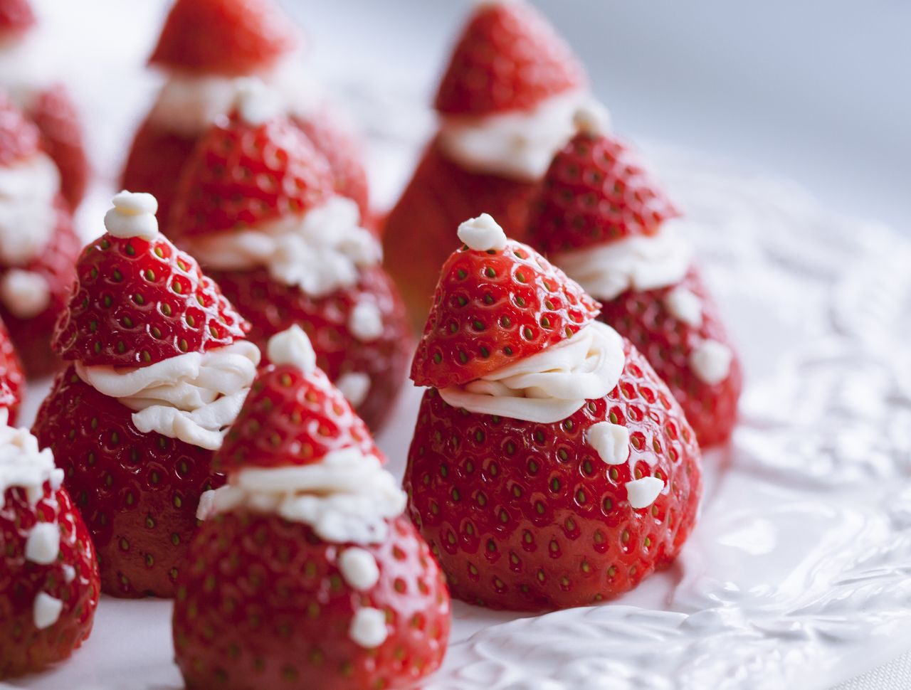 Strawberry Santas