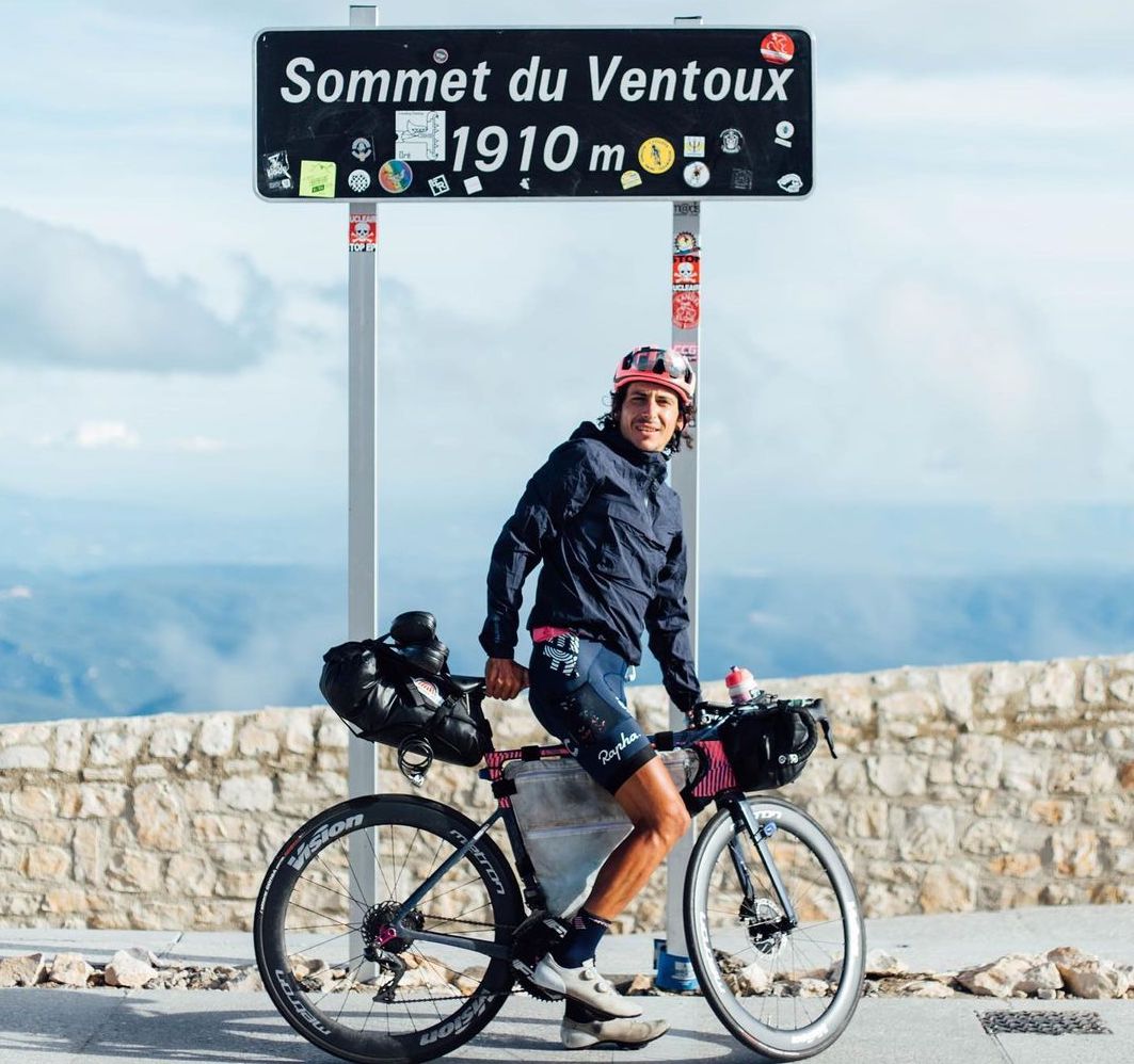 Lachlan Morton arrives on Mont Ventoux for first of two climbs