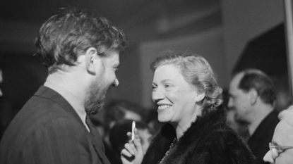 Lee Miller at a social function