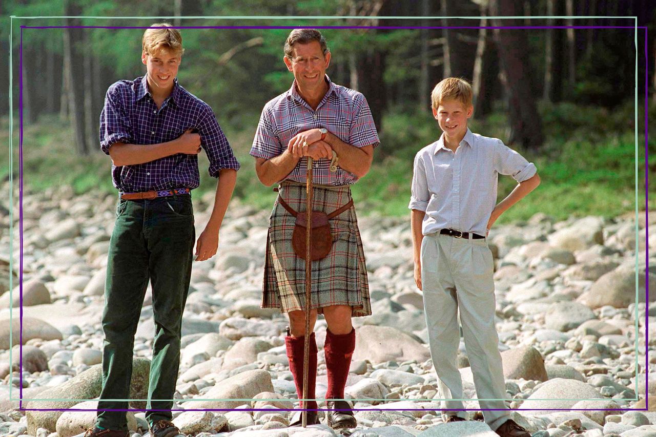 Prince Charles, Prince William and Prince Harry