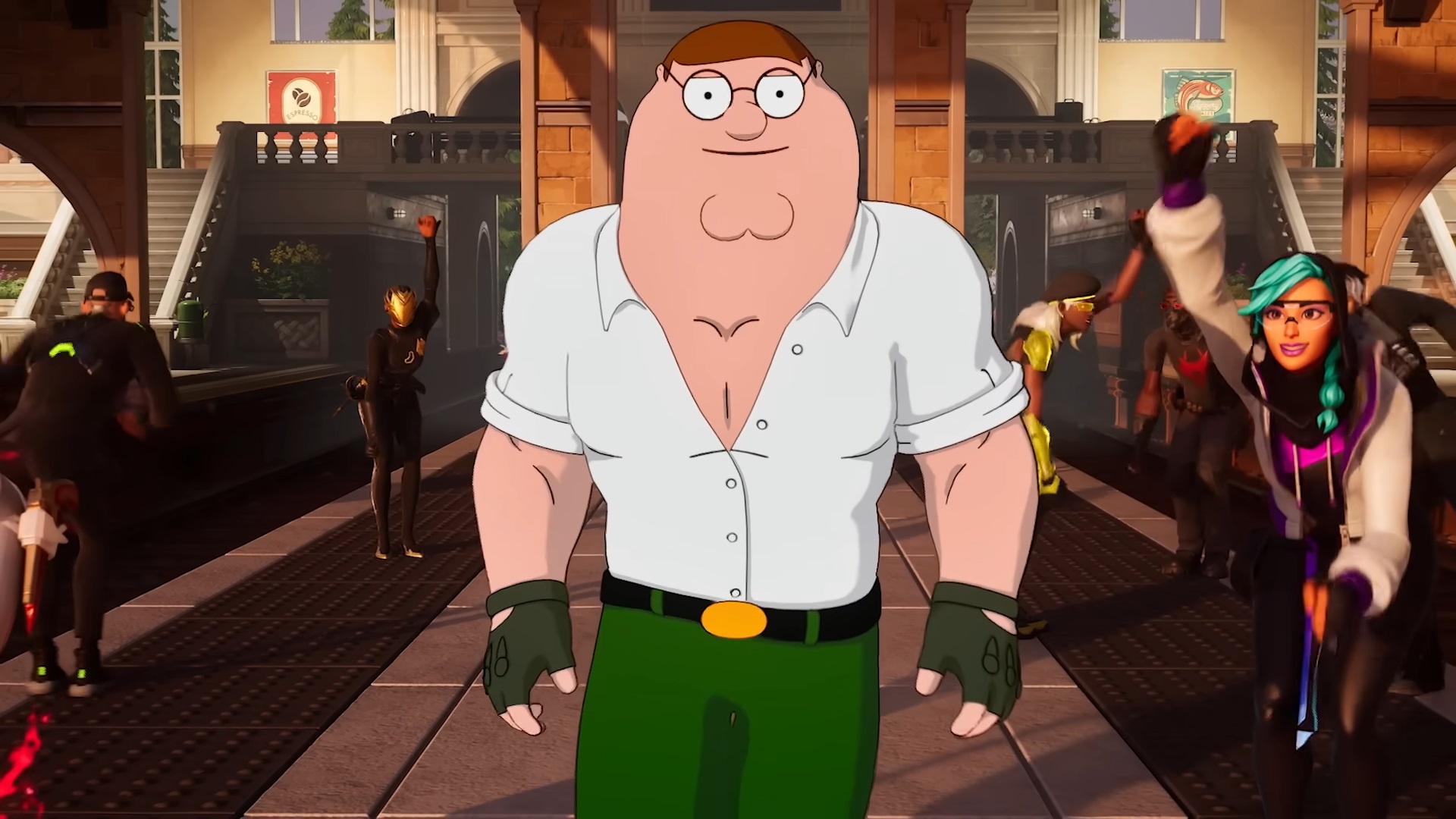  'It took a while, we know': Epic Games is introducing a first-person camera to Fortnite, which I'll probably just use to look at all the Peter Griffin skins  