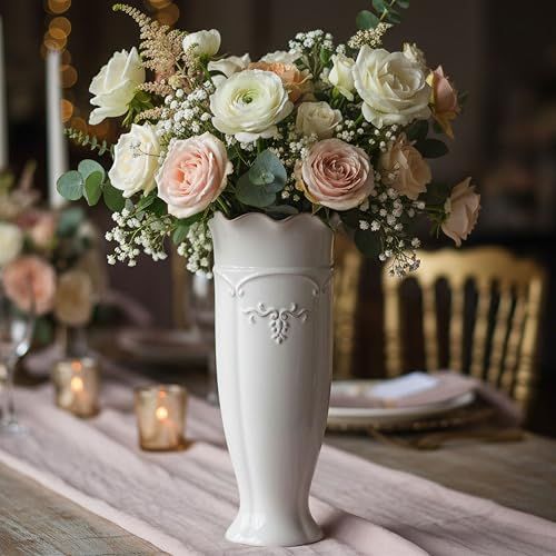 White Ceramic Vase
