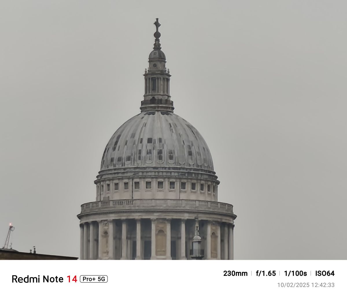 A photo captured on the Redmi Note 14 Pro Plus