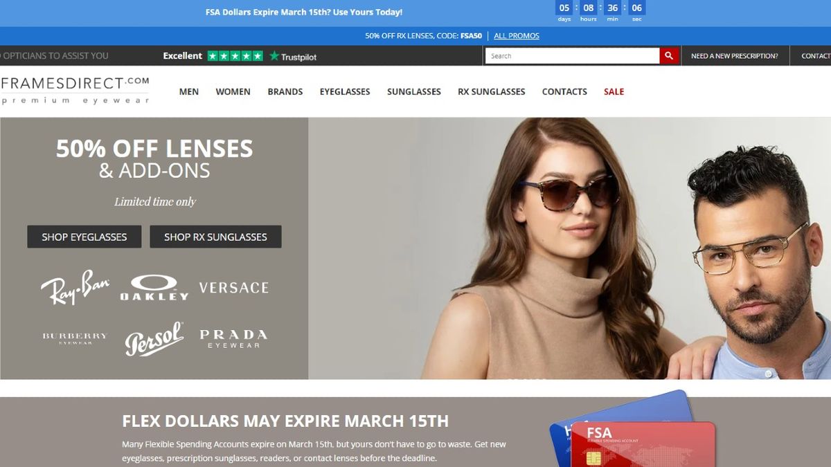 FramesDirect Review Top Ten Reviews