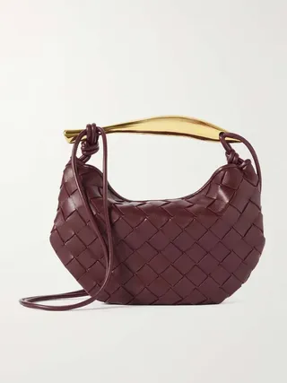 Bottega Veneta, Sardine Mini Intrecciato Leather Bag