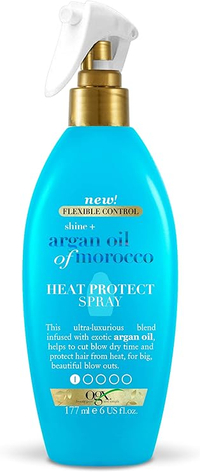 Argan Oil of Morocco Heat Protection Spray, £7.49 | Amazon