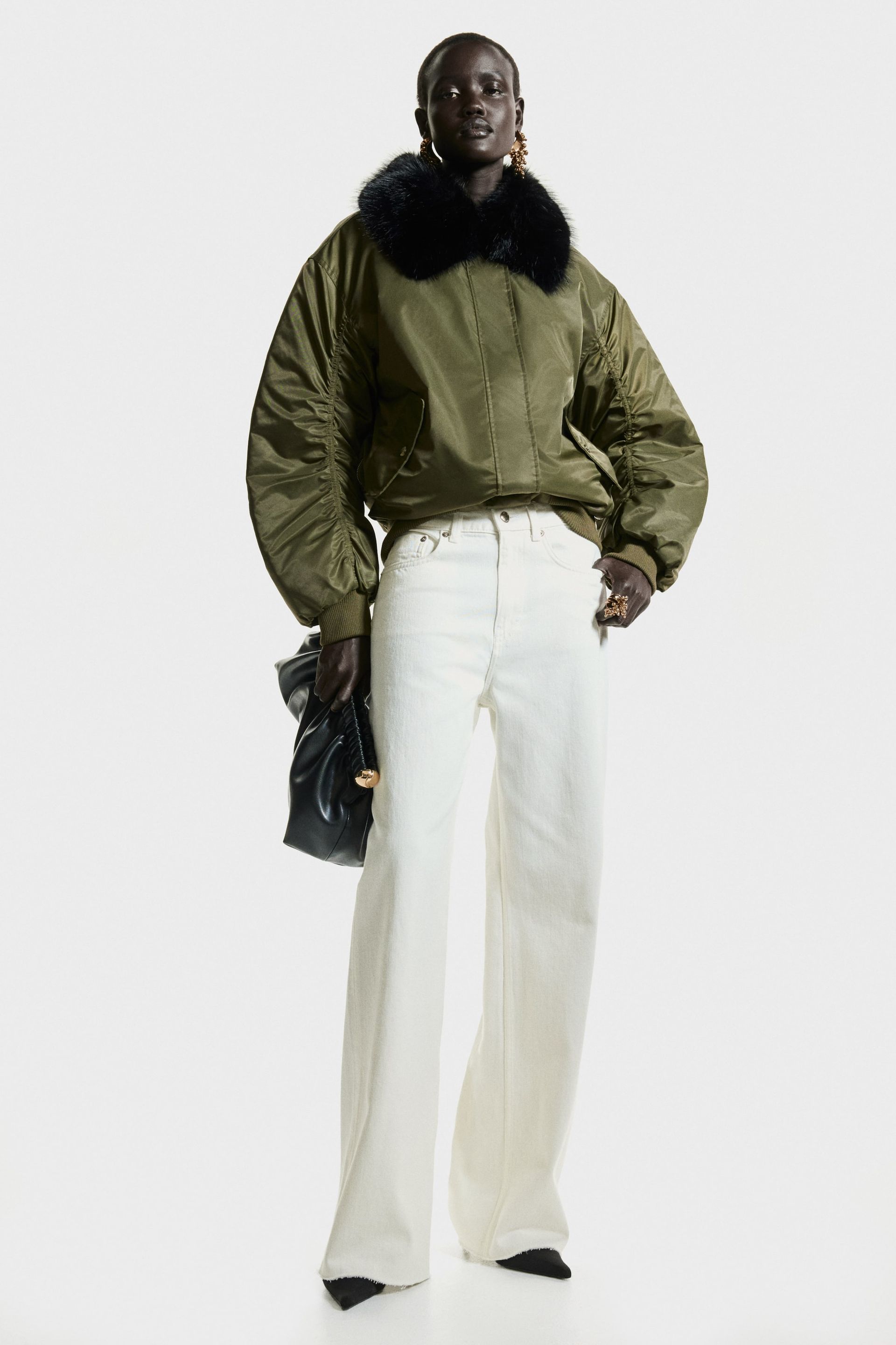 Wide High Jeans - Denim Blue