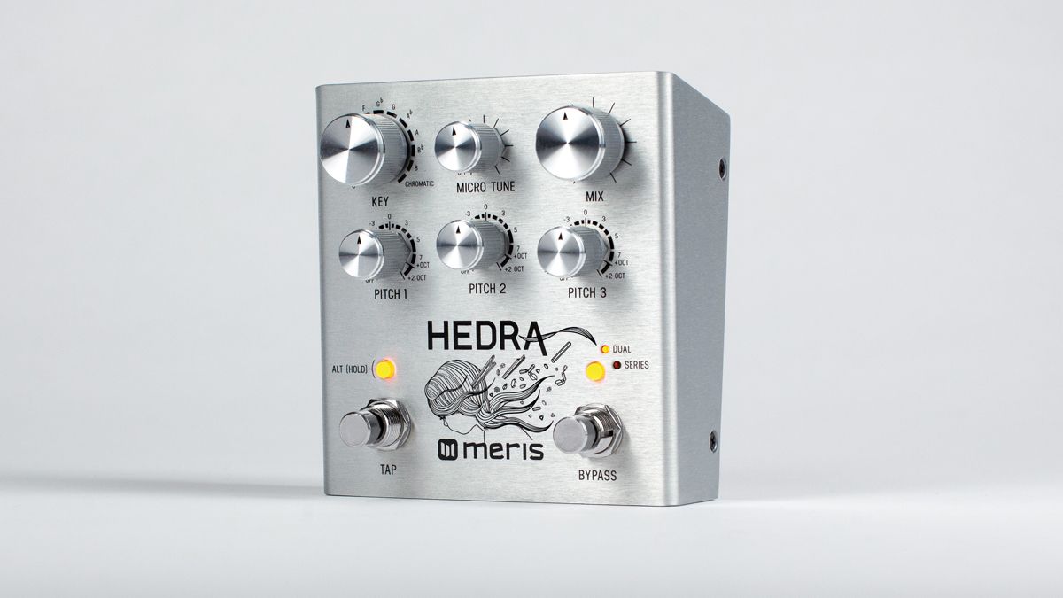 Meris's Hedra is an ethereal rhythmic pitch shifting pedal for
