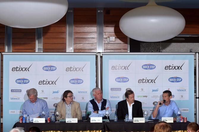 Media day for Etixx-QuickStep in Calpe, Spain.