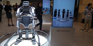 A photo of the lg robot