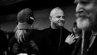 Einar from Wardruna smiling