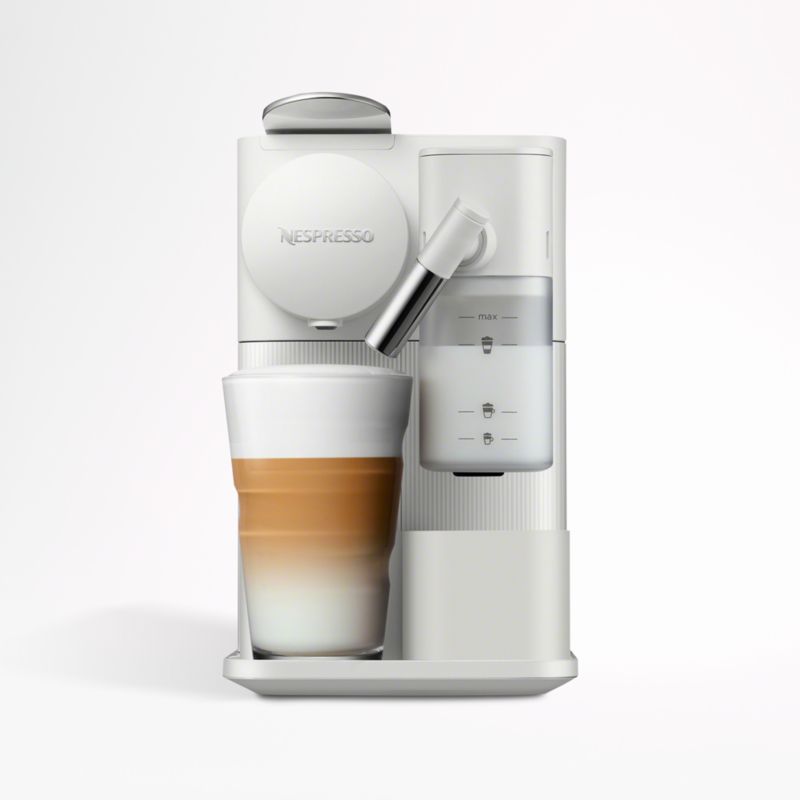 Nespresso Lattissima One Silky White Espresso Machine by De'longhi