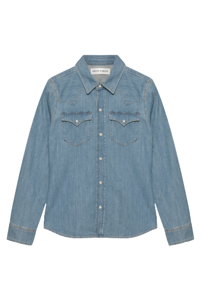Denim Forum, Western Denim Shirt