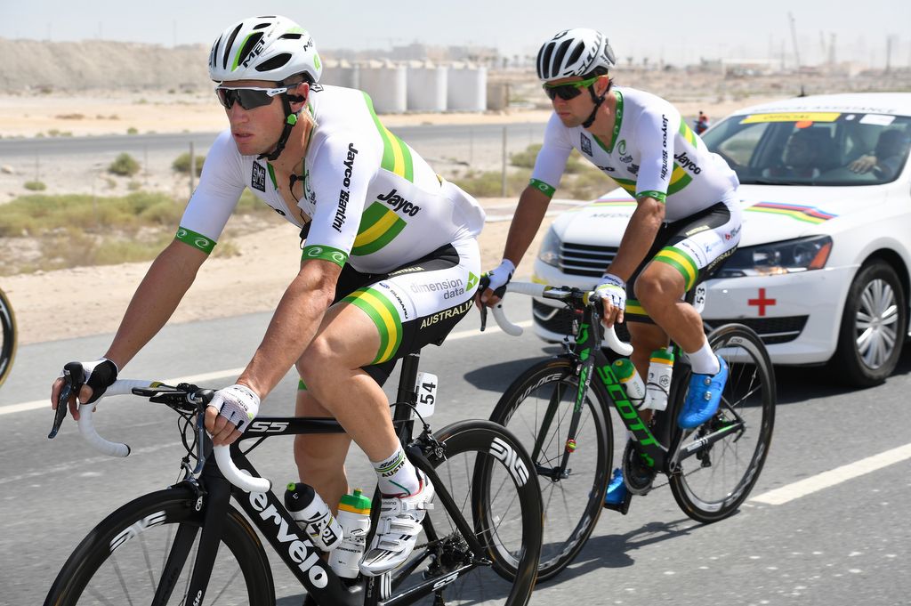 Mark Renshaw (Australia) was a key man for Michael Matthews at the Worlds