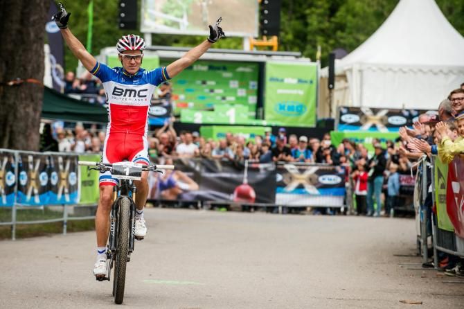 Julien Absalon wins Bike the Rock in Heubach, Germany