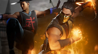 Scorpion and Kung Lao team up in Mortal Kombat 1.