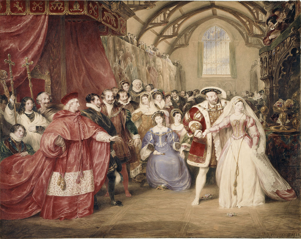 The Banquet of Henry VIII in York Place by Stephanoff, James (1789-1874) / Royal Collection, London / 1832 / Great Britain / Oil on canvas