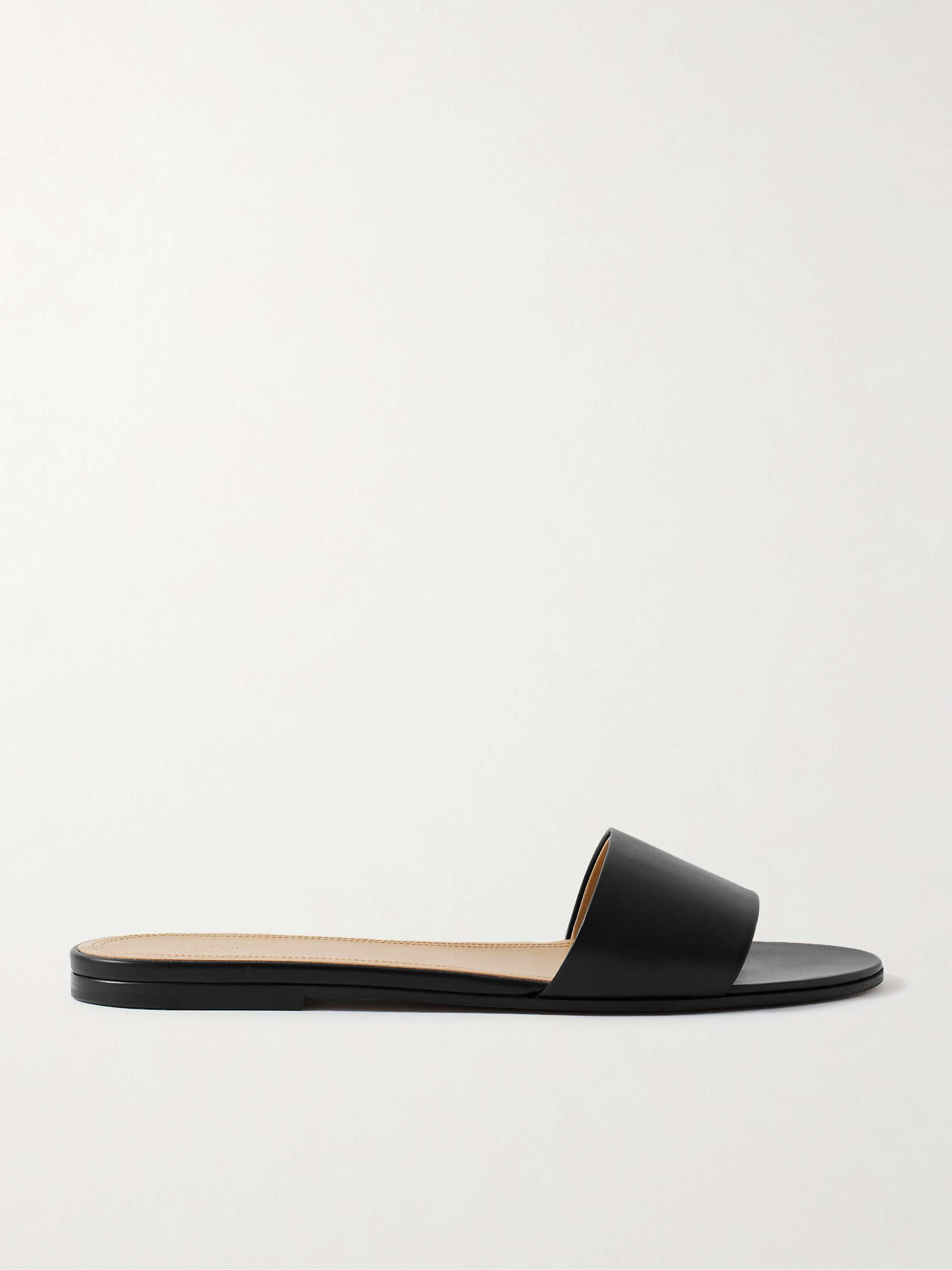 Signum Leather Slides