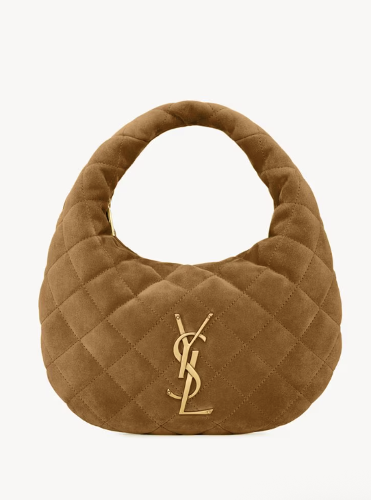 Saint Laurent, Icarino In Quilted Suede